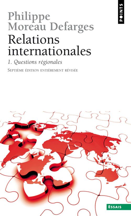ebook cover of Relations internationales. Questions régionales, by Moreau Defarges P.