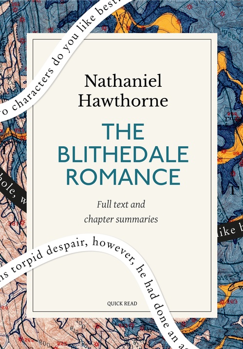 ebook cover of The Blithedale Romance: A Quick Read edition, by Nathaniel Hawthorne, Quick Read