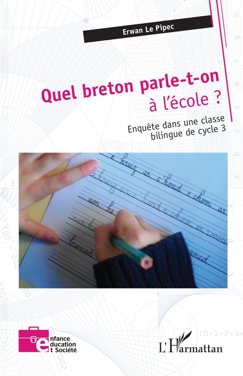 Couverture ebook de Quel breton parle-t-on à l´école ?, de Erwan Le Pipec