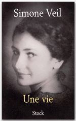 ebook cover of Une vie, by Simone Veil