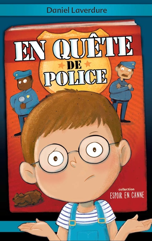 ebook cover of En quête de police, by Daniel Laverdure, Mika