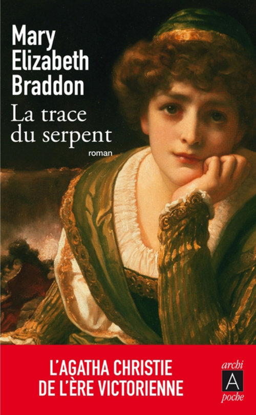 ebook cover of La Trace du serpent, by Mary Elizabeth Braddon