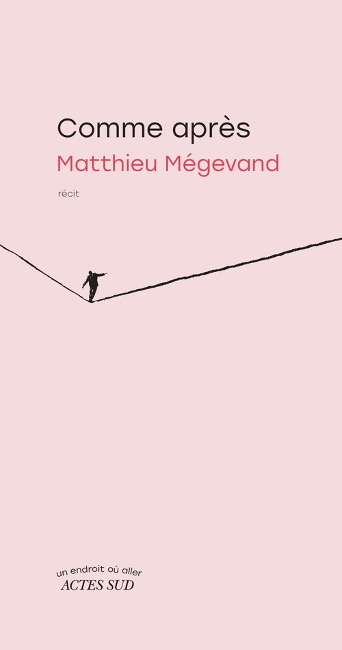 ebook cover of Comme après, by Matthieu Mégevand