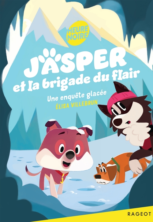 Couverture ebook de Jasper et la brigade du flair - Une enquête glacée, de Elisa Villebrun
