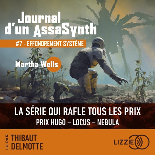 Couverture audiobook de Journal d'un AssaSynth - Tome 7 Effondrement système, de Martha Wells
