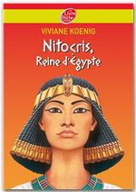 Couverture ebook de Nitocris - Reine d'Egypte, de Viviane Koenig