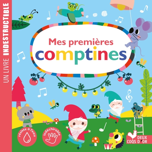 ebook cover of Mes premières comptines, by Collectif