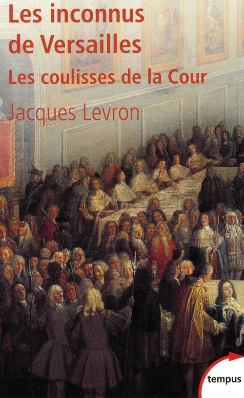 ebook cover of Les inconnus de Versailles, by Jacques Levron
