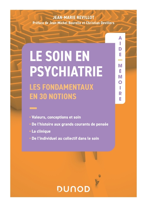 ebook cover of Aide-Mémoire - Le soin en psychiatrie - Les fondamentaux, by Jean-Marie Revillot