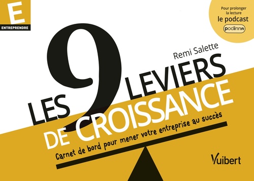 Couverture ebook de Les 9 leviers de croissance, de Rémi Salette