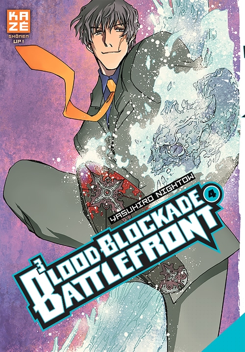 Couverture ebook de Blood Blockade Battlefront T04, de Yasuhiro Nightow