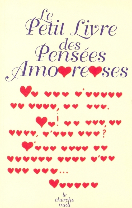 Couverture ebook de Le petit livre des pensées amoureuses, de Collectif