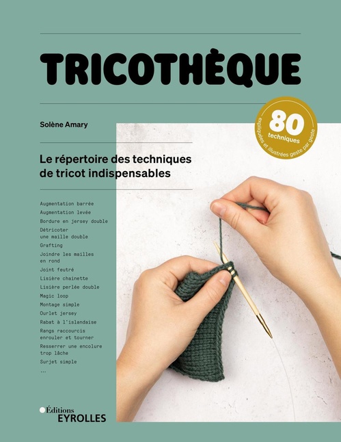 Couverture ebook de Tricothèque, de Solène Amary