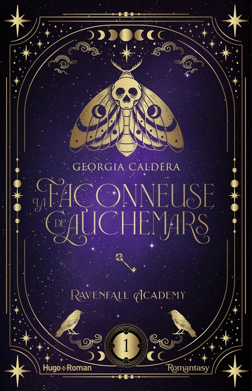 Couverture ebook de La façonneuse de cauchemars - Tome 01, de Georgia Caldera