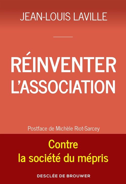 Couverture ebook de Réinventer l'association, de Jean-Louis Laville