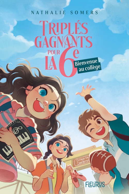 ebook cover of Bienvenue au collège, by Nathalie Somers
