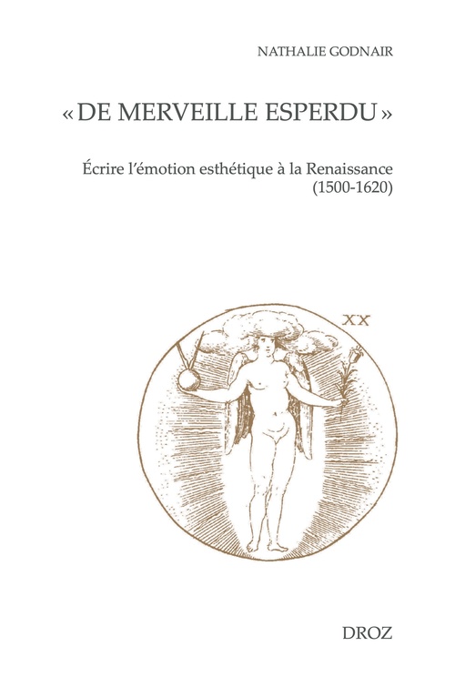 Couverture ebook de « De merveille esperdu », de Nathalie Godnair