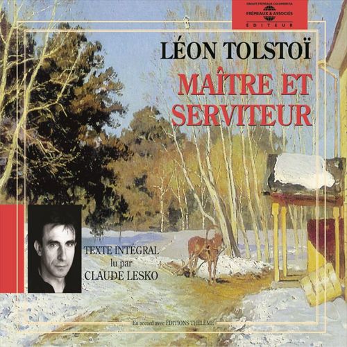 Couverture audiobook de Maître et serviteur, de Léon Tolstoï