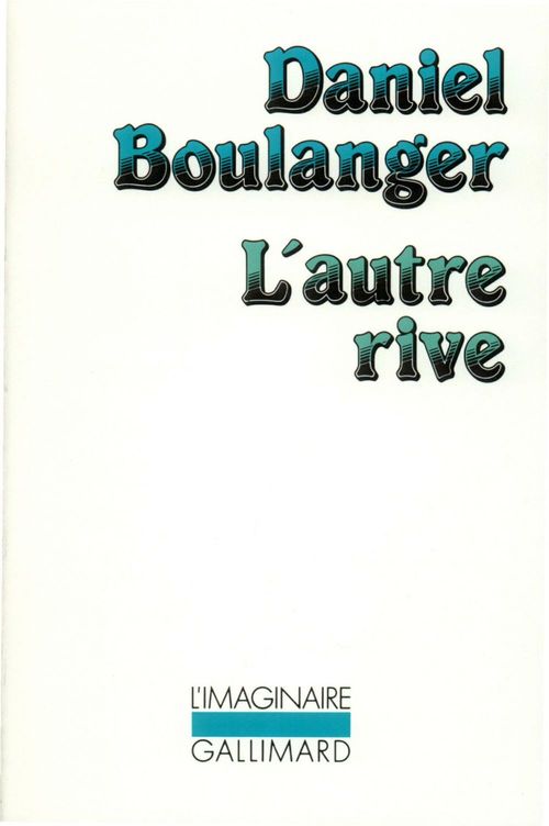 ebook cover of L'autre rive, by Daniel Boulanger