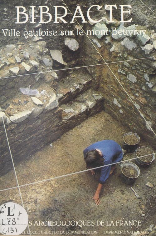 Couverture ebook de Bibracte : Une ville gauloise sur le mont Beuvray, de Daniele Bertin