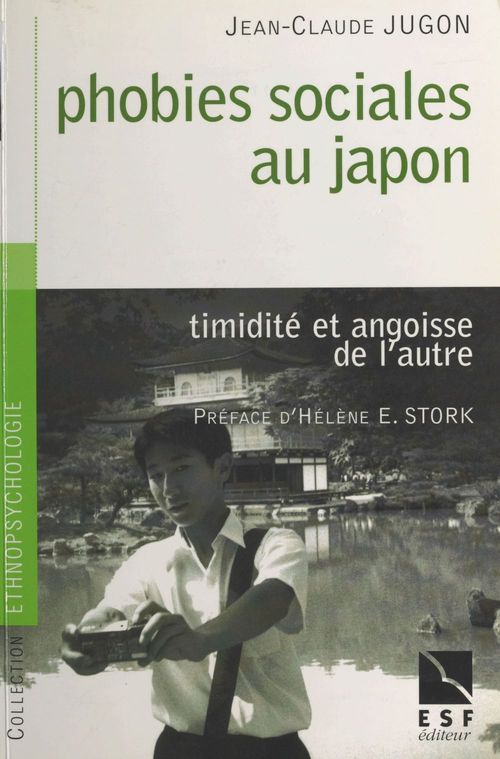 Couverture ebook de Phobies sociales au Japon : timidité et angoisse de l'autre, de J-C Jugon