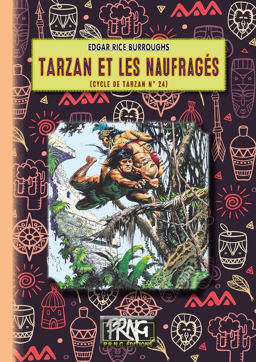 Couverture ebook de Tarzan et les Naufragés (cycle de Tarzan n° 24), de Edgar Rice Burroughs