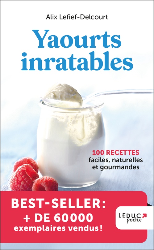 Couverture ebook de Yaourts inratables, de Alix Lefief-Delcourt