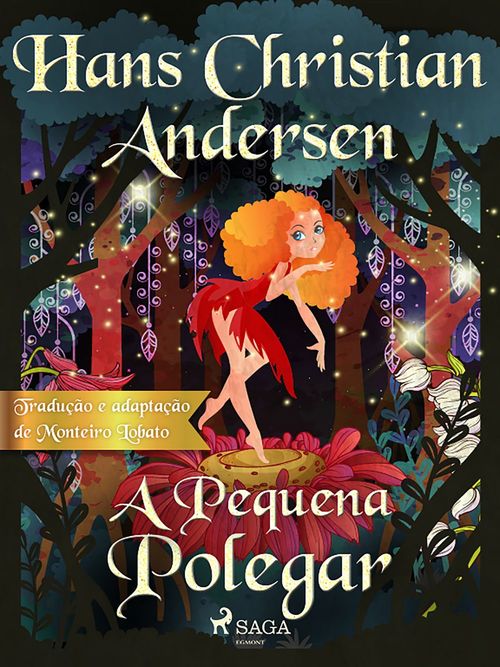 Couverture ebook de A Pequena Polegar, de Hans Christian Andersen