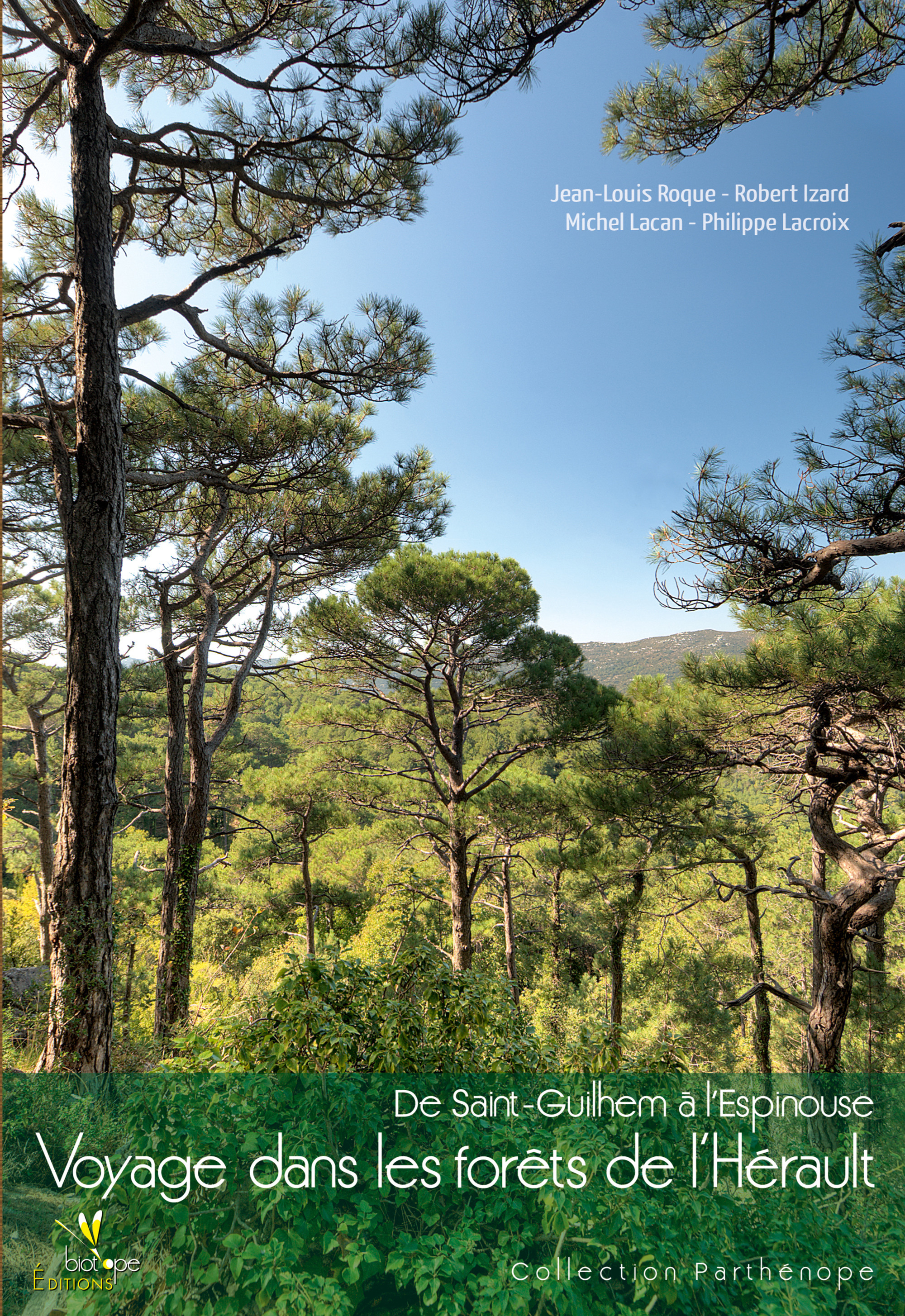 Couverture ebook de Voyage dans les forêts de l´Hérault, de Robert Izard, Michel Lacan, Philippe Lacorix, Jean-louis Roque
