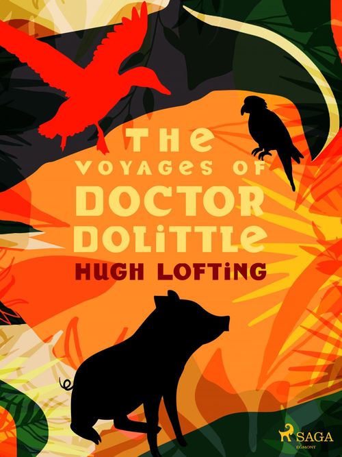 ebook cover of The Voyages of Doctor Dolittle, by Hugh Lofting