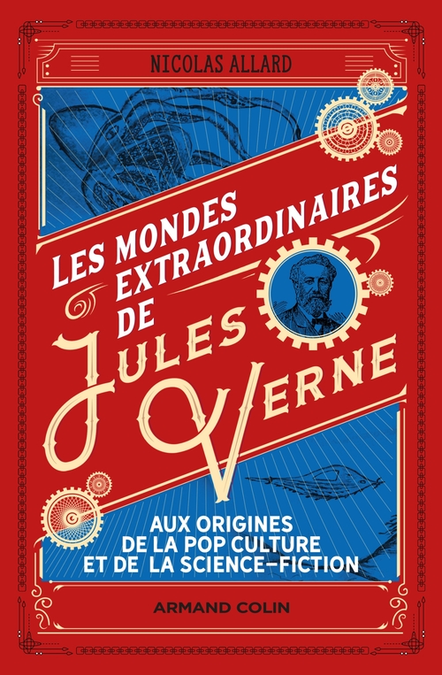 ebook cover of Les mondes extraordinaires de Jules Verne, by Nicolas Allard