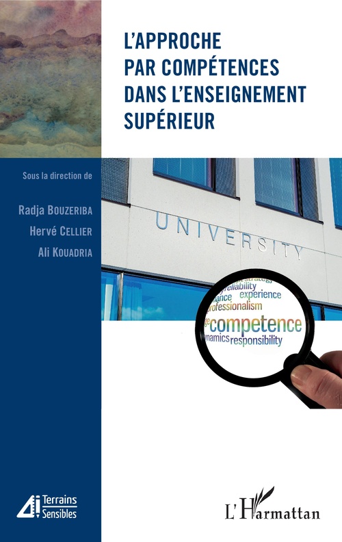Couverture ebook de L'approche par compétences dans l'enseignement supérieur, de Radija Bouzeriba, Hervé Cellier, Ali Kouadria