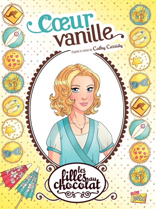 ebook cover of Les filles au chocolat - Tome 5 - Coeur Vanille, by Grisseaux, Claudia Forcelloni