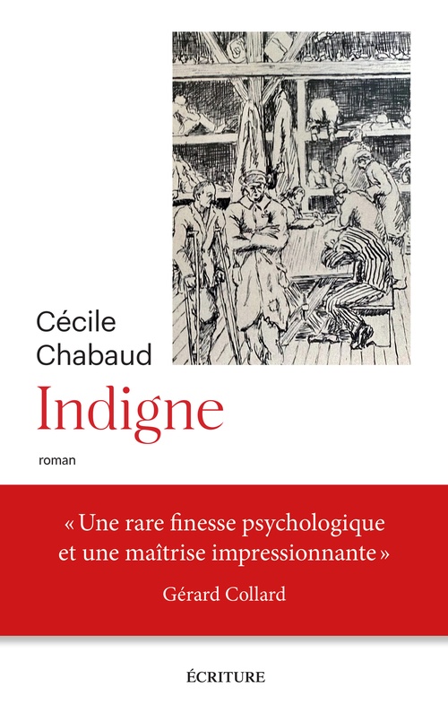 Couverture ebook de Indigne, de Cécile Chabaud