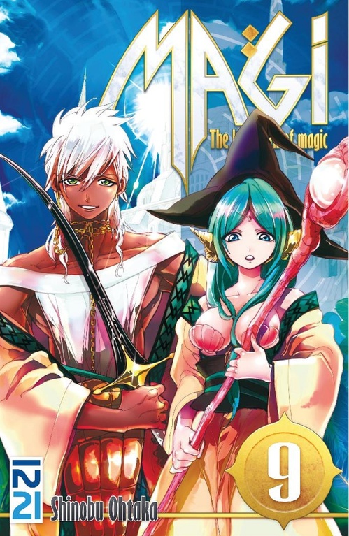 Couverture ebook de Magi - tome 09, de Shinobu Ohtaka