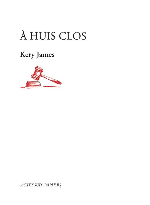 Couverture ebook de À huis clos, de Kery James