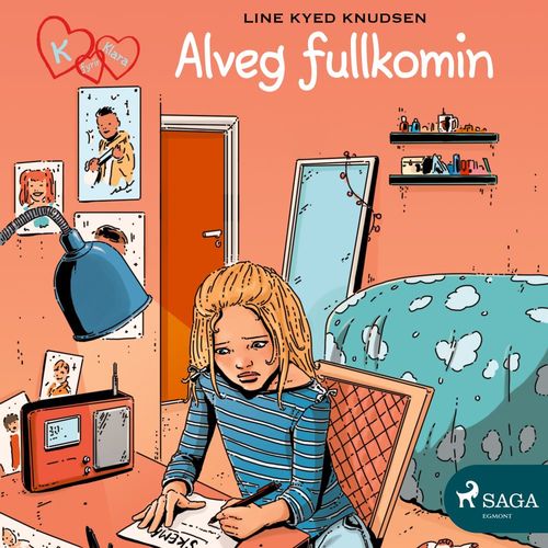 Couverture audiobook de K fyrir Klara 16 - Alveg fullkomin, de Line Kyed Knudsen