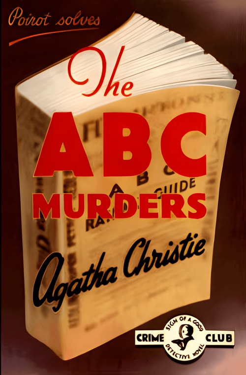 ebook cover of The ABC Murders, by Agatha  Christie