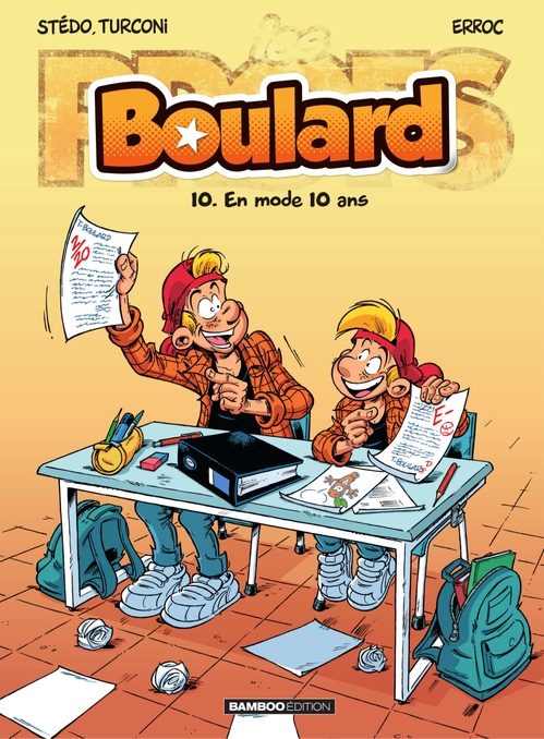 ebook cover of Les Profs présentent : Boulard - Tome 10 - En mode 10 ans, by Erroc