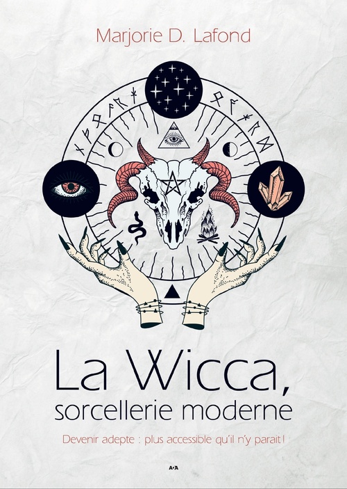 Couverture ebook de La Wicca, sorcellerie moderne, de Marjorie D. Lafond