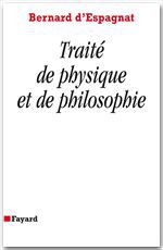 ebook cover of Traité de physique et de philosophie, by Bernard d' Espagnat