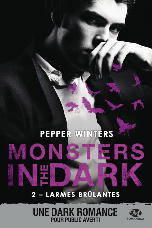 ebook cover of Monsters in the Dark, T2 : Larmes brûlantes, by Pepper Winters