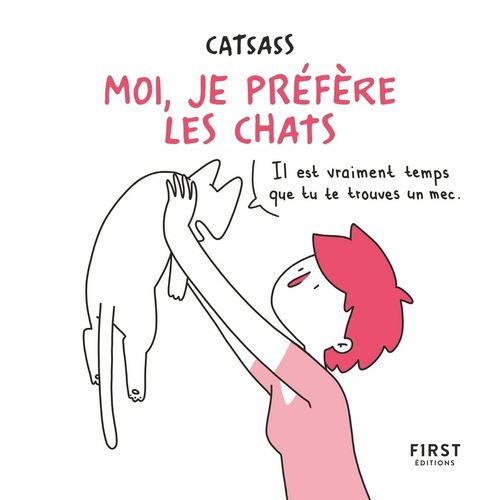 Couverture ebook de Moi, je préfère les chats, de Catsass