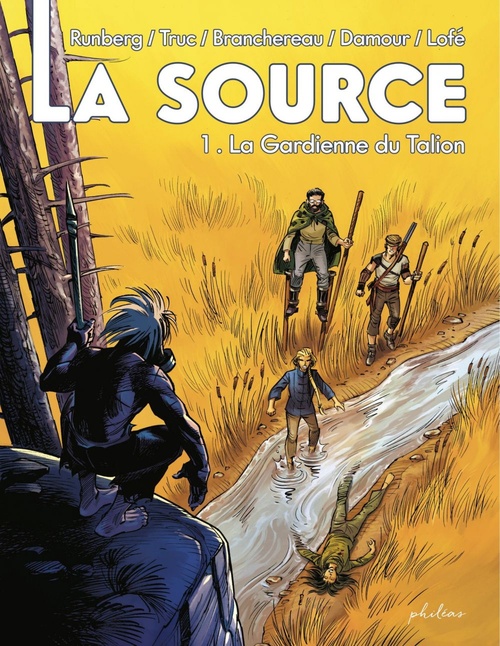 ebook cover of La Source, by Olivier Truc, Sylvain Runberg, Gae?l Branchereau, Greg Lofé, Damour