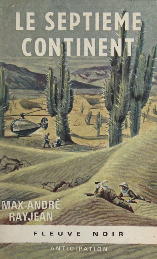 ebook cover of Le septième continent, by M.-A. Rayjean