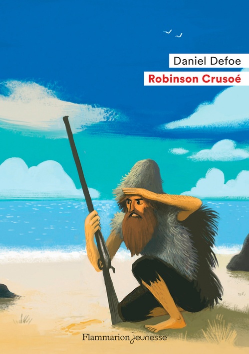 ebook cover of Robinson Crusoé, by Daniel Defoe