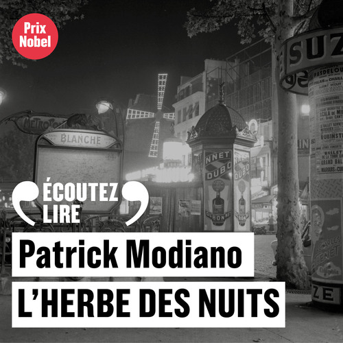 Couverture audiobook de L'herbe des nuits, de Patrick Modiano