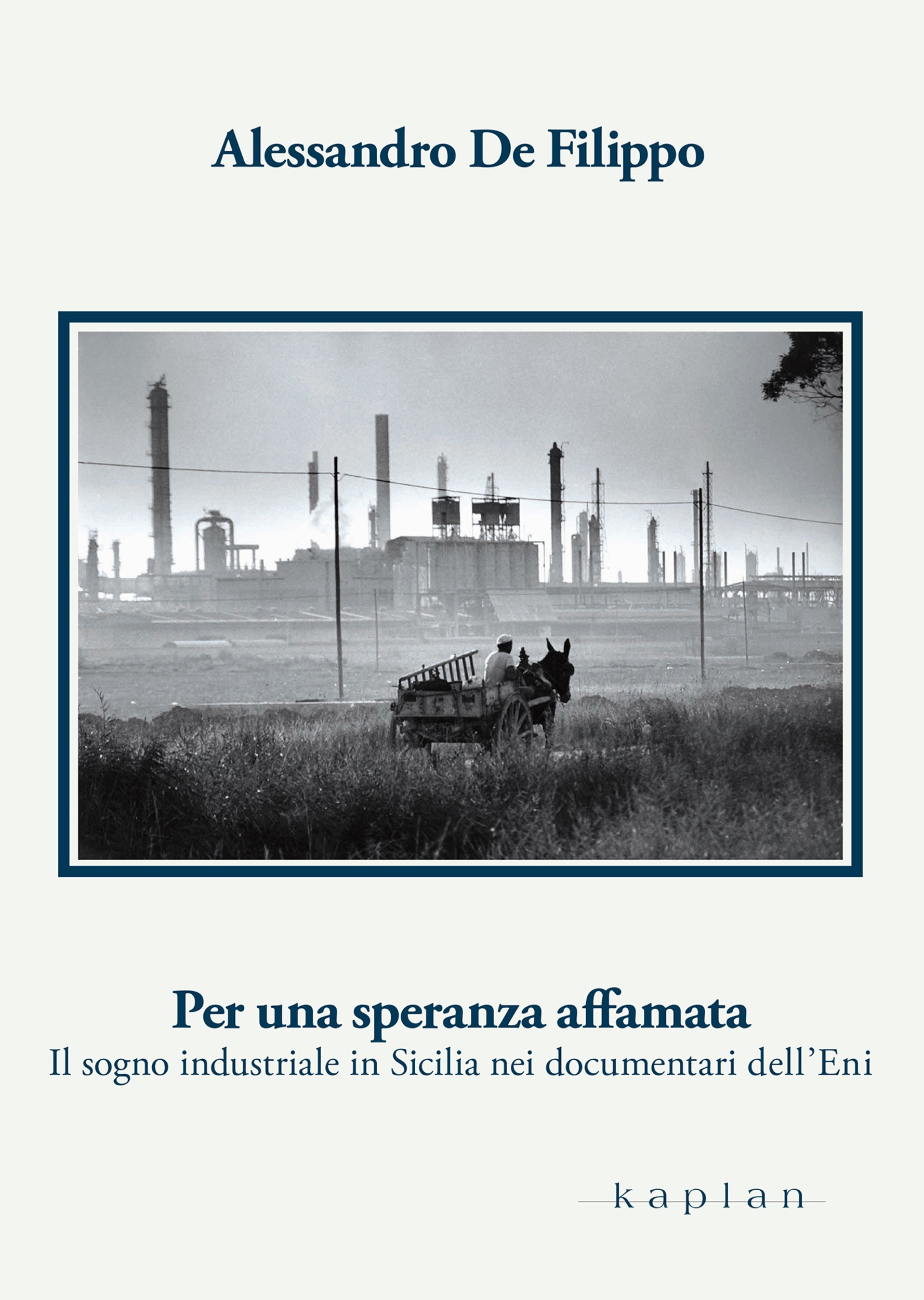 ebook cover of Per una speranza affamata, by Alessandro De Filippo