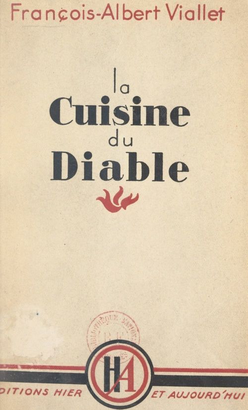 Couverture ebook de La cuisine du diable, de Francois-Albert Viallet