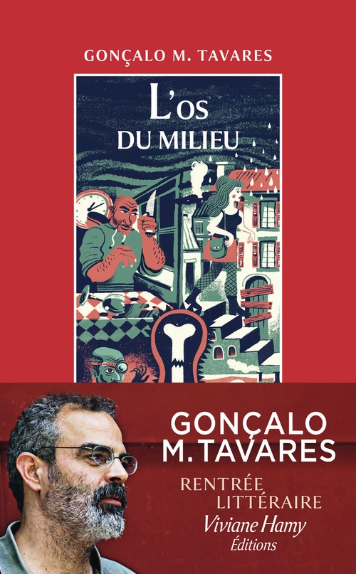 Couverture ebook de L'os du milieu, de Gonçalo M. Tavares